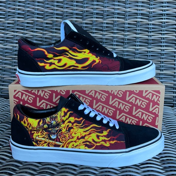 Vans Old Skool Samurai Rising Black/True White MENS - Picture 5 of 16
